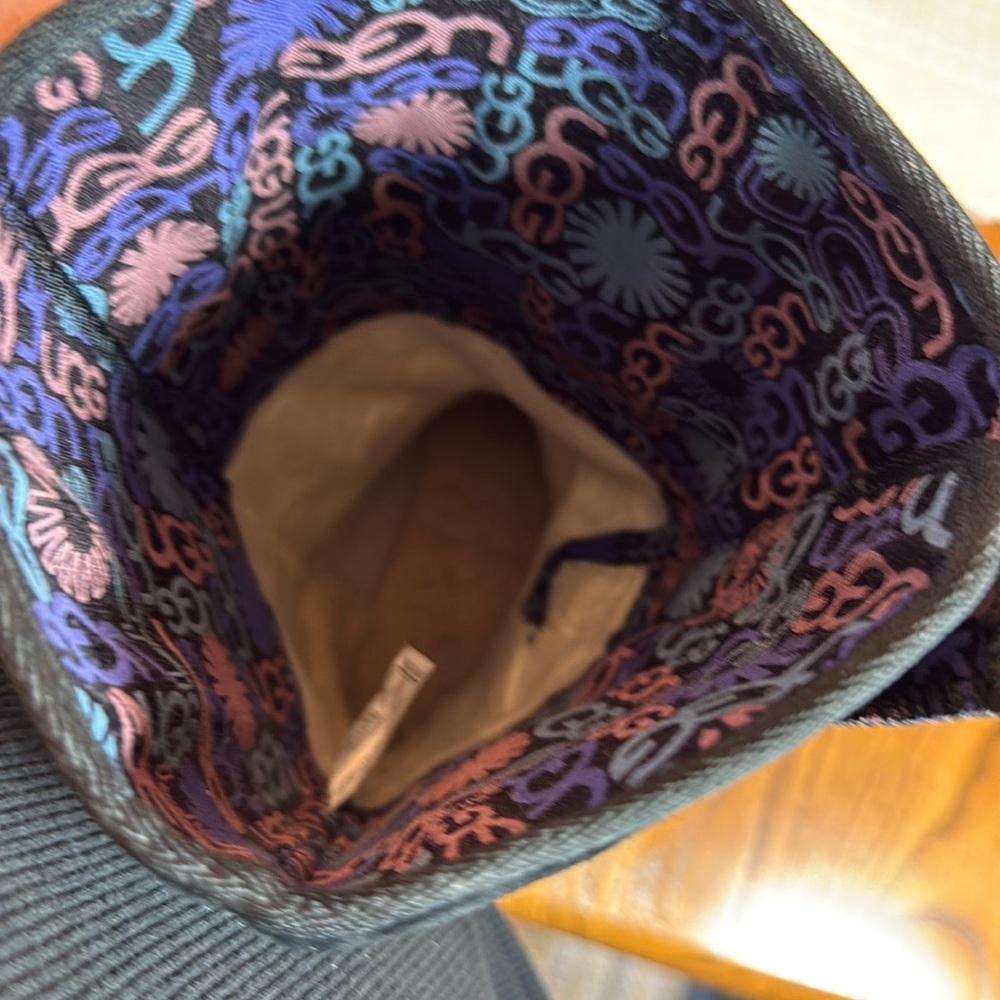 UGG Black Lo Pro Fold Over Boots - Picture 10 of 14
